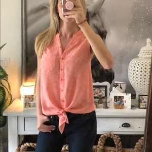 👚Joie tie front shirt 👚